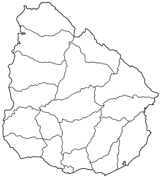 Geografia & Mappe Uruguay